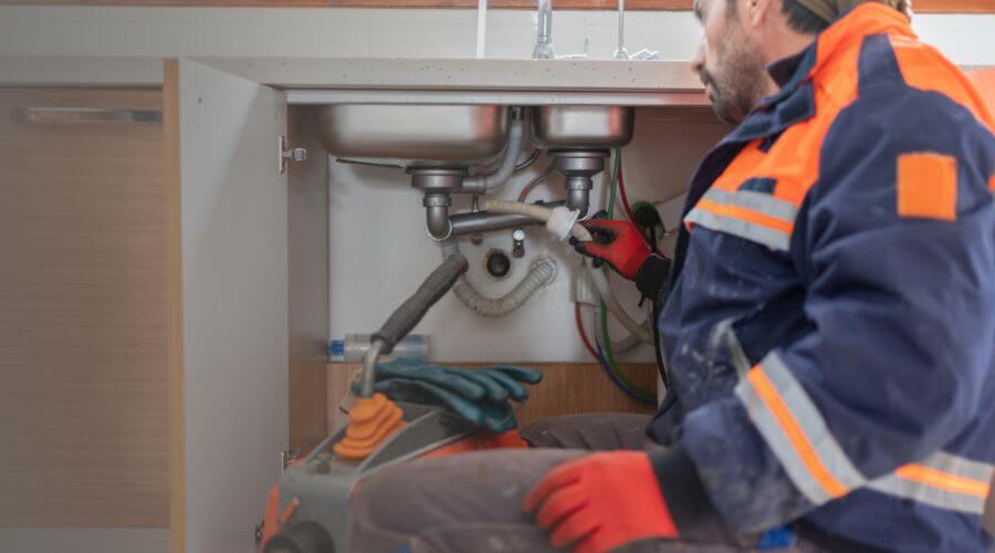 Professional slab leak plumber services in West Baden Springs, IN